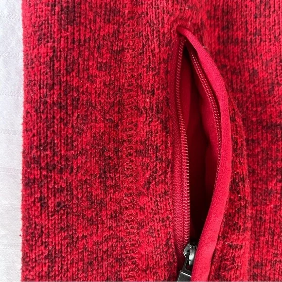 Patagonia Better Sweater Vest Red Full Zip Men's size Small Unisex - Picture 7 of 14